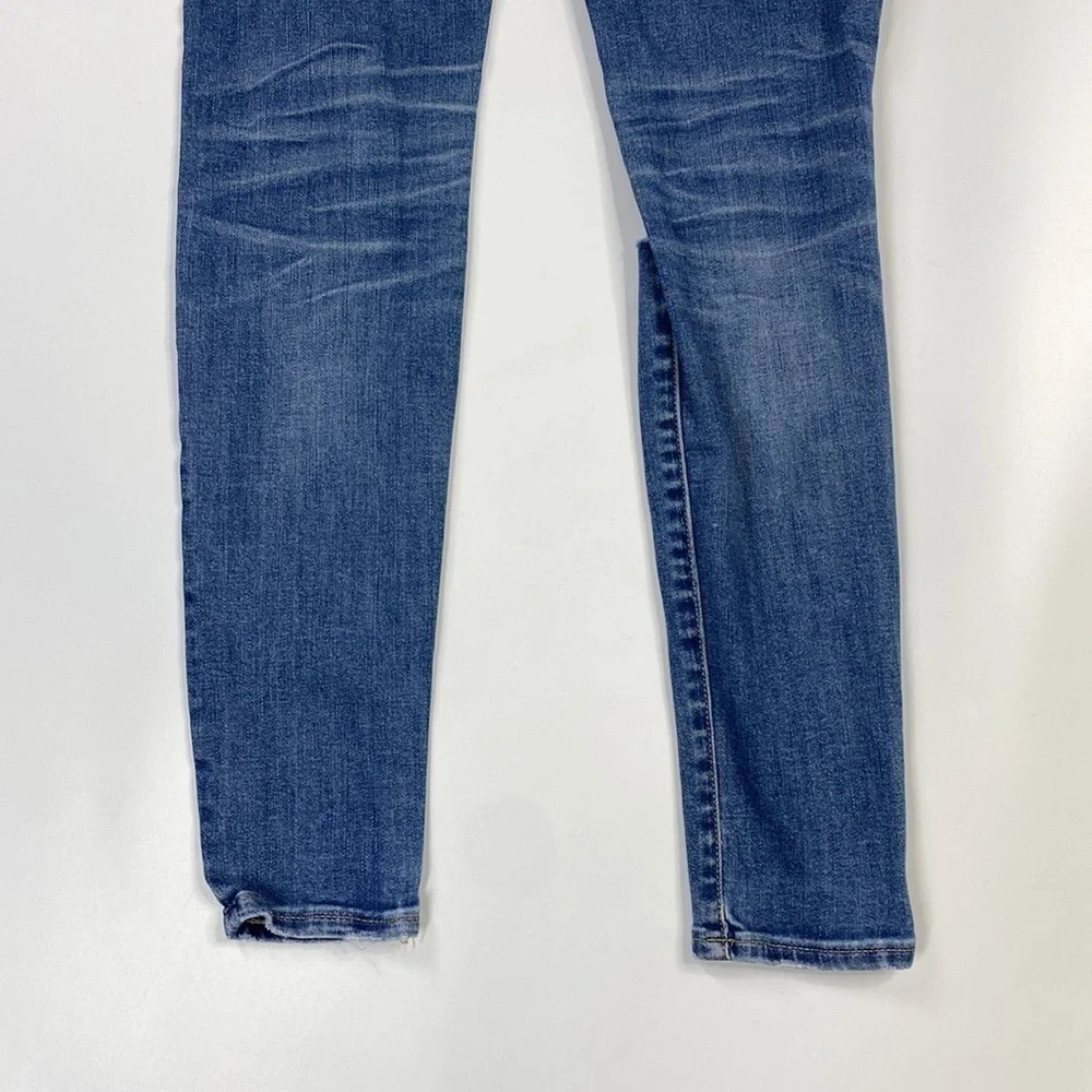 American Eagle Super Stretch X Hi-Rise Jegging Distressed Size 4